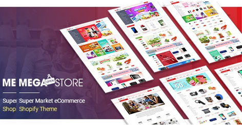MegaStore Super Market eCommerce Shopify Theme