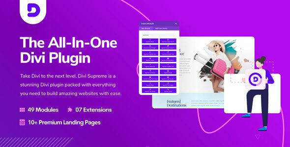 divi supreme pro 4.9.61 nulled divi plugin for building amazing divi websites