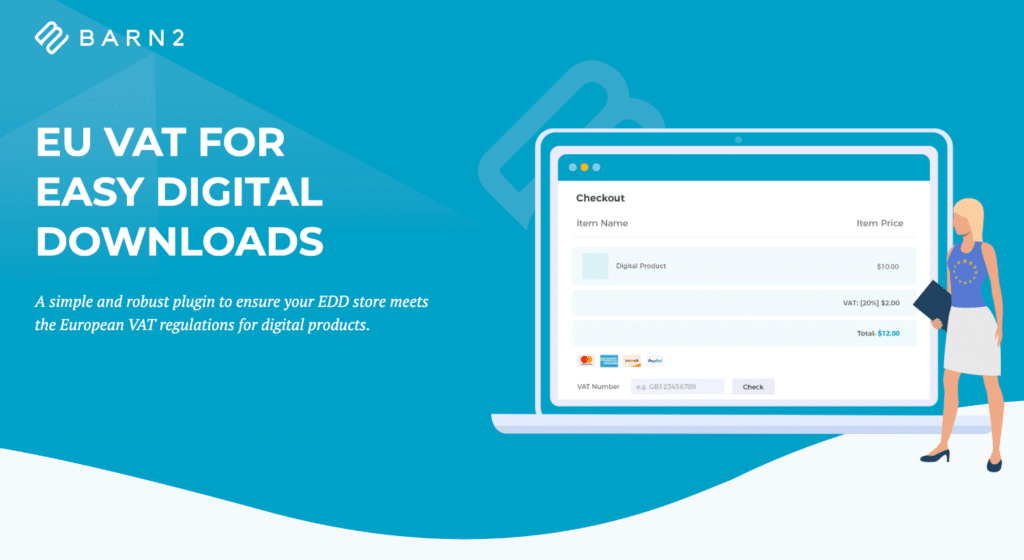 eu vat for easy digital download edd plugin