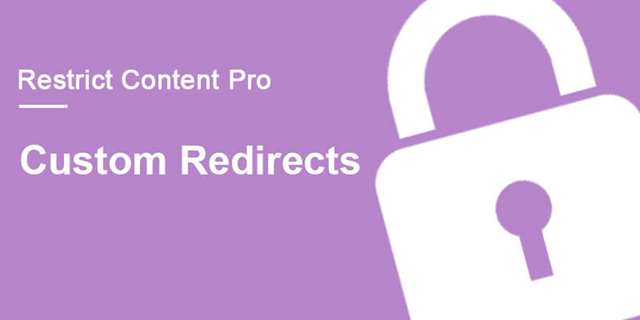 restrict content pro v3.5.45 addon custom redirects