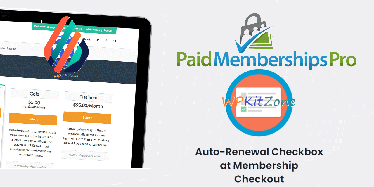 wpkitzone.com pmpro auto renewal checkbox