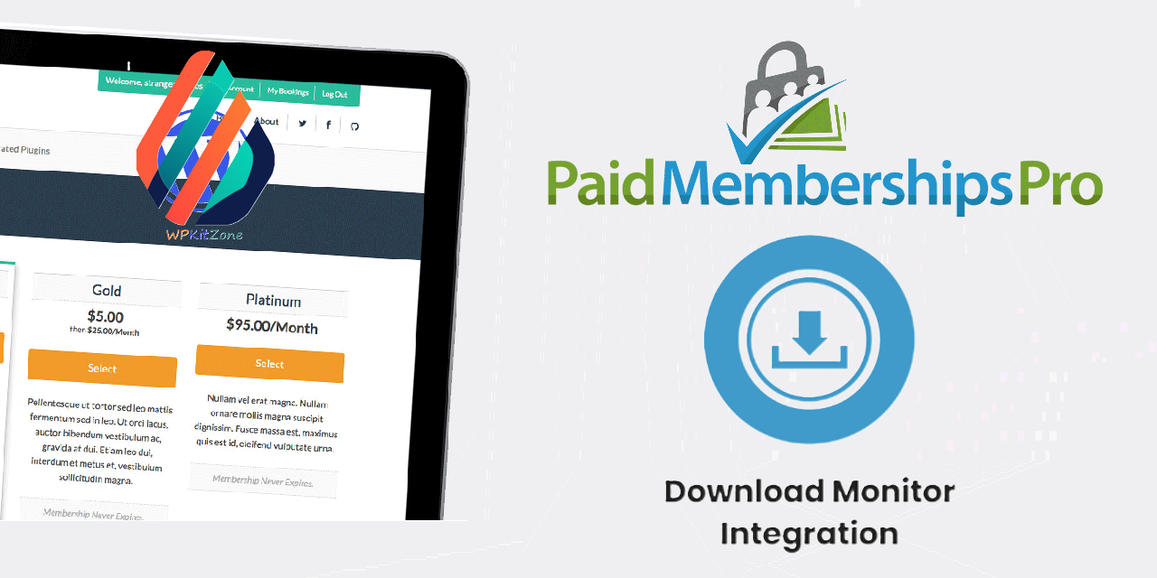 wpkitzone.com pmpro download monitor