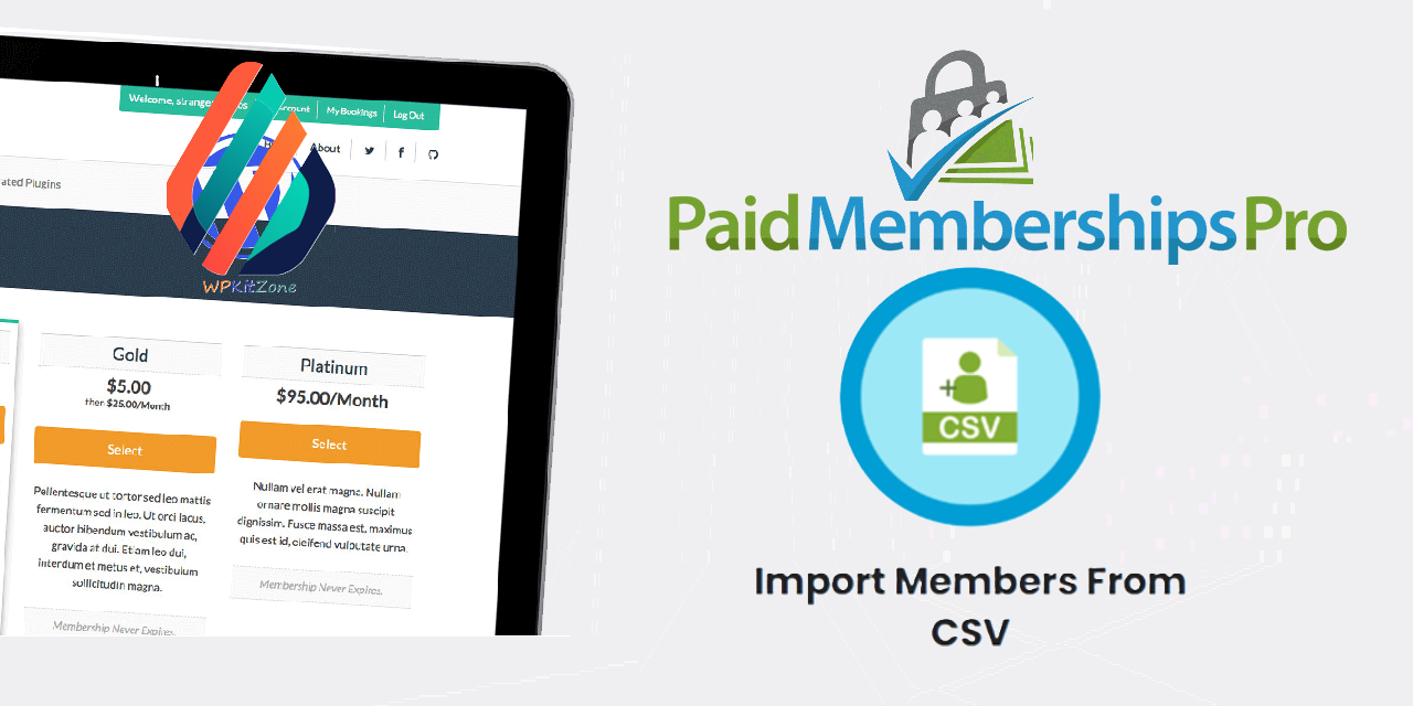 wpkitzone.com pmpro import users from csv