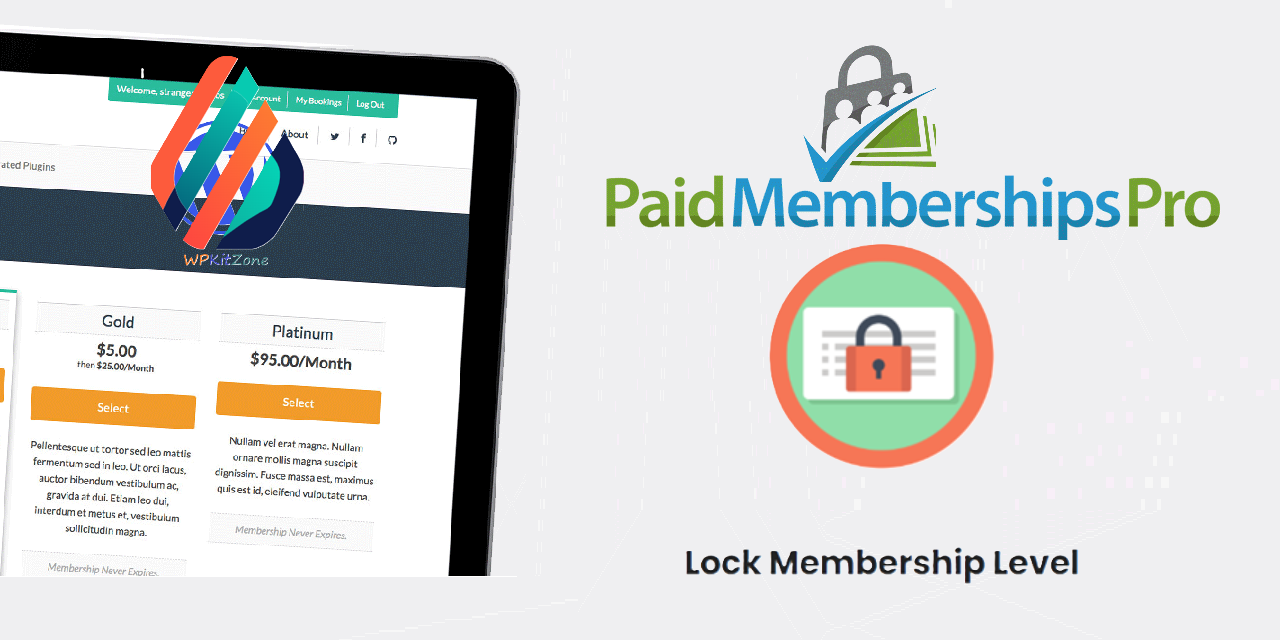 wpkitzone.com pmpro lock membership level