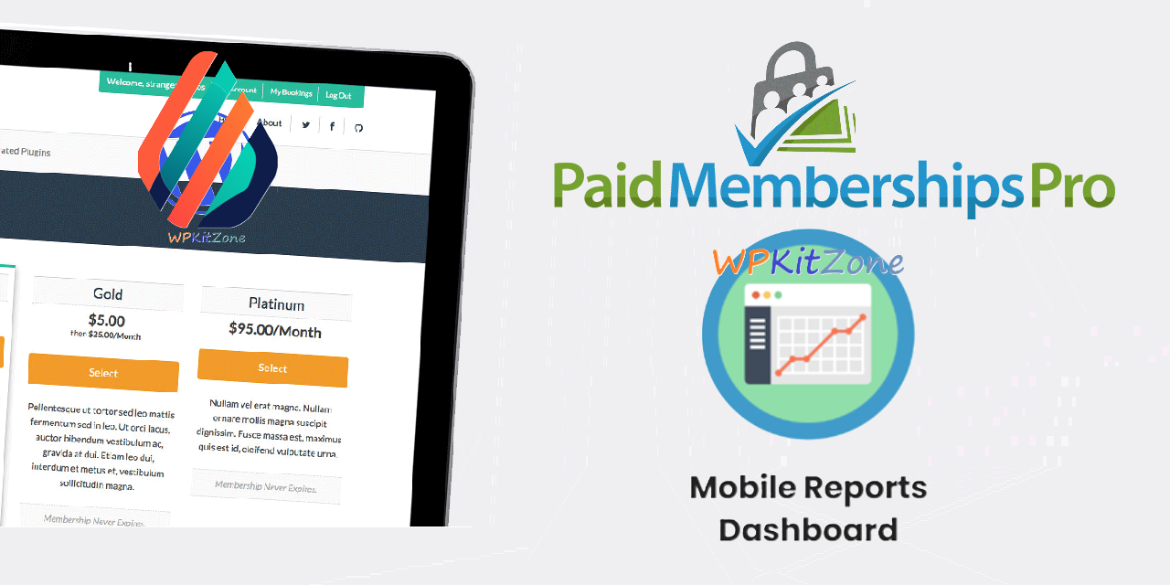 wpkitzone.com pmpro reports dashboard