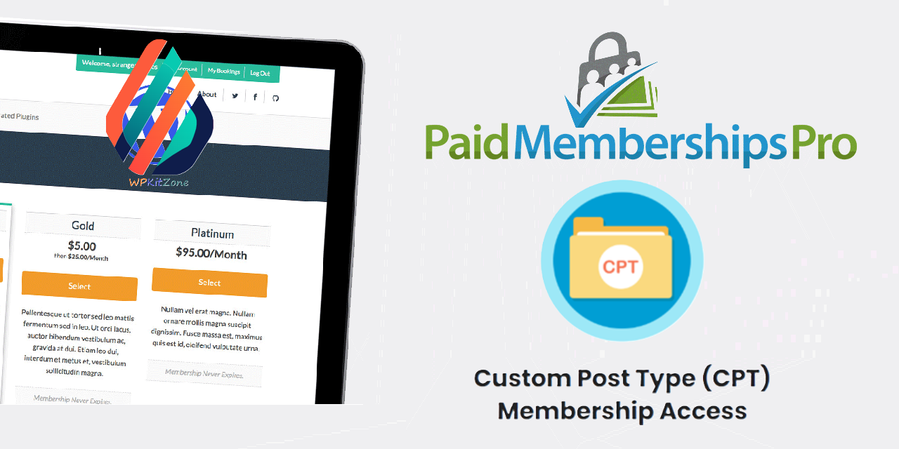 wpkitzone.com pmpro custom post type membership access