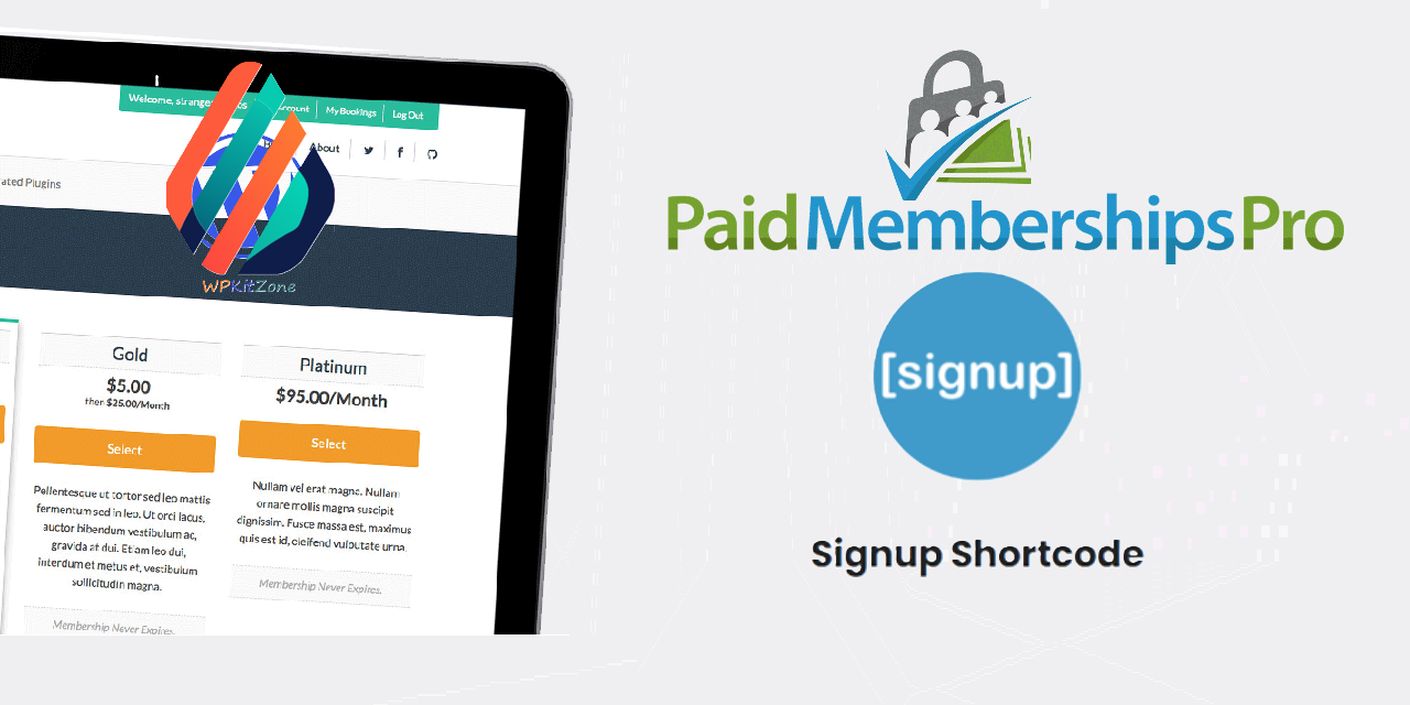 wpkitzone.com pmpro signup shortcode