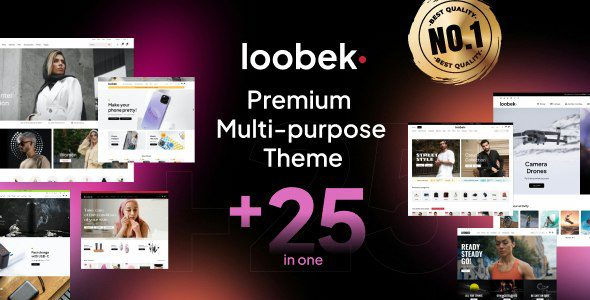 loobek 1 0 8 elementor multipurpose woocommerce theme