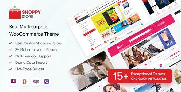 ShoppyStore 3.7.23 – Multipurpose Elementor WooCommerce WordPress Theme