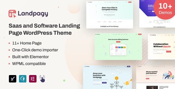 Download free Landpagy WordPress Theme