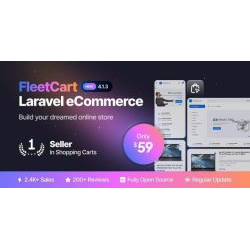 FleetCart 4.7.2 – Modern eCommerce CMS