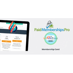 Paid Memberships Pro Membership Card Addon