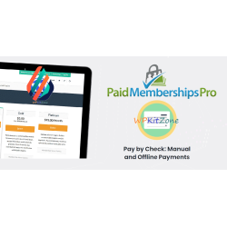 Paid Memberships Pro Pay by Check Addon