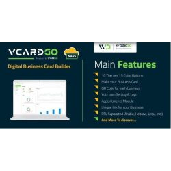 vCardGo 5.4 – SaaS Digital Business Card Builder