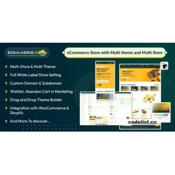 eCommerceGo SaaS 8.1 – eCommerce Store