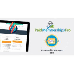 Paid Memberships Pro Membership Manager Role Addon