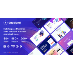 SaasLand 3.7.4 – Saas, Startup, Technology & IT Solutions WordPress Theme